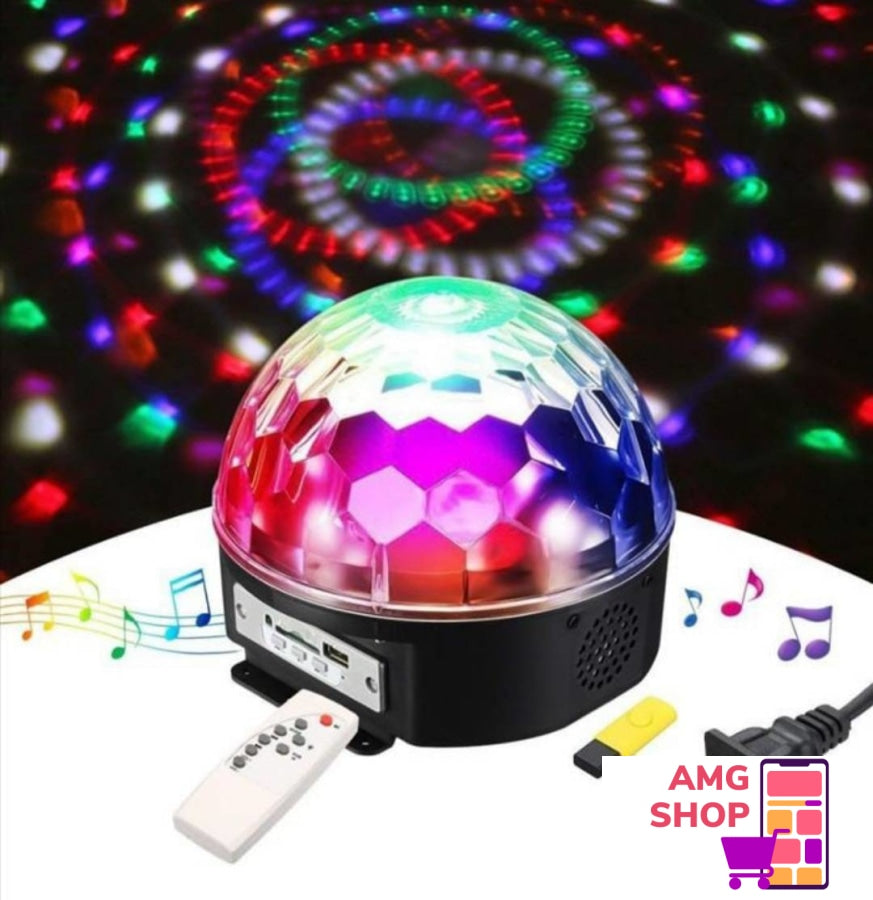 Disko Kugla Mp3 Led Usb Daljinski -