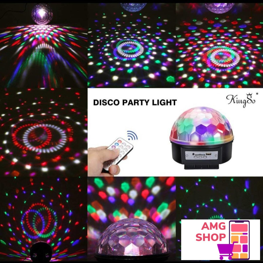 Disko Kugla Mp3 Led Usb Daljinski -