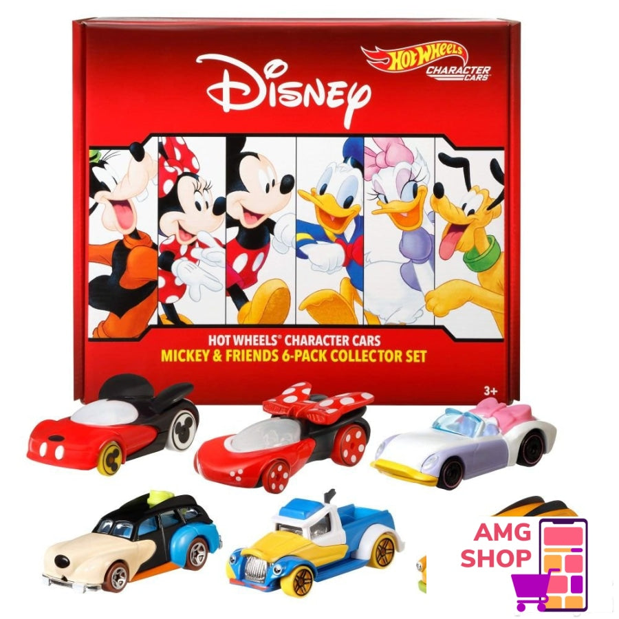 Disney Autici Mickey Mouse And Friends 6 Kom -