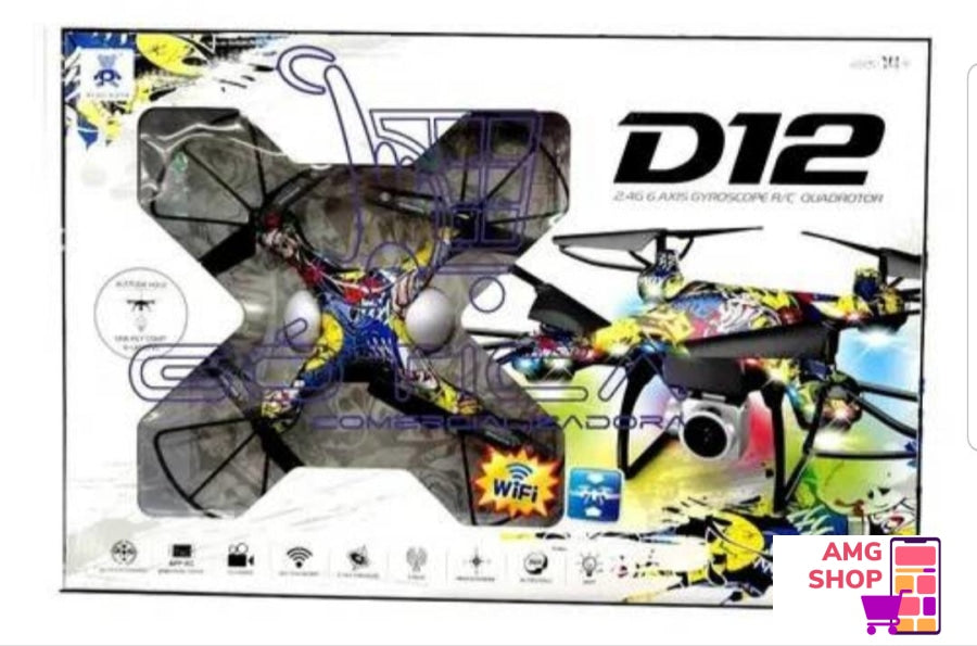 Dron-D12/2 4Ghz -