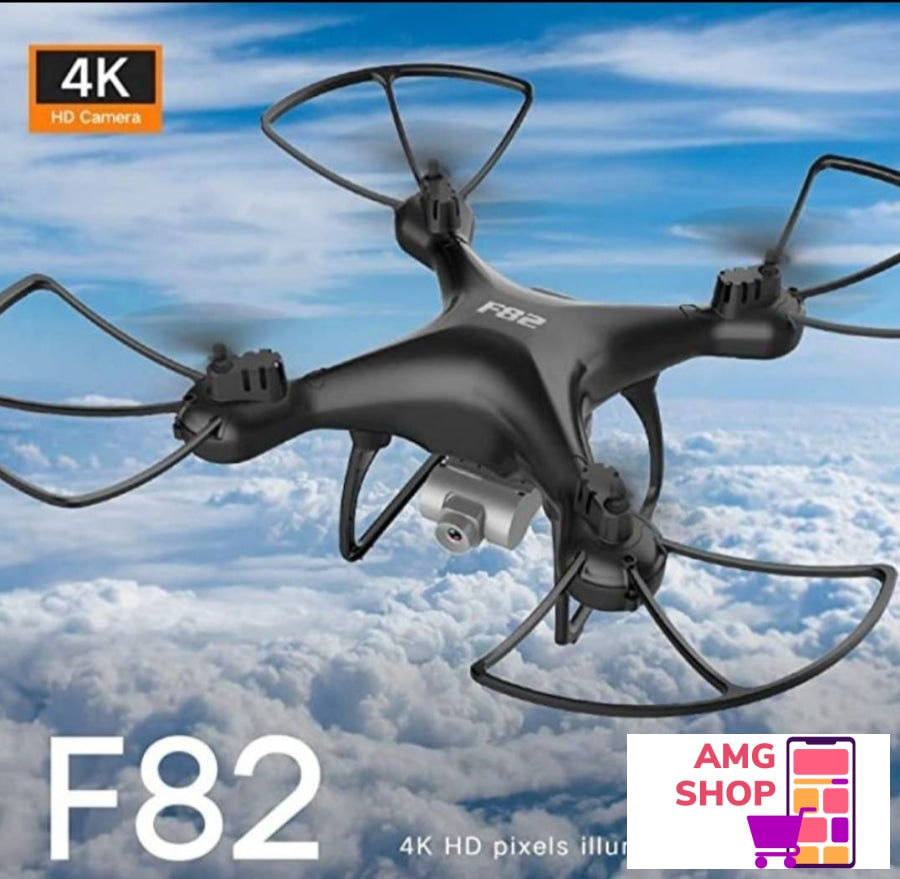 Dron F82 /Hd Kamera/ Beli/Crni -