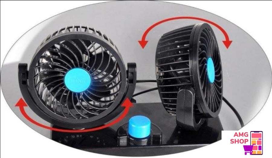 Dupli Ventilator Za Auto 12V -