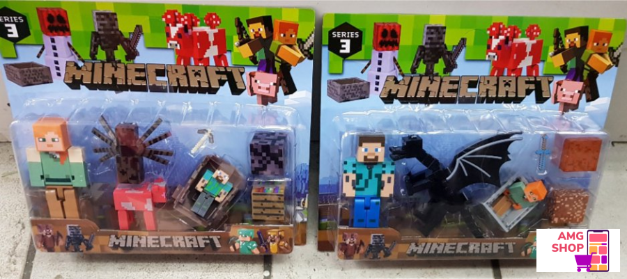 Dva Seta Minecraft Igraaka Za 1500 Dinara- Odlian Poklon -