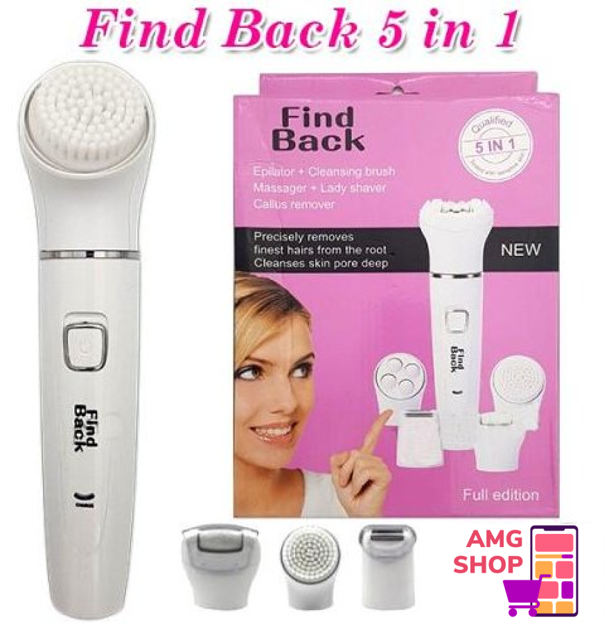 Epilator 5 U 1 Find Back -