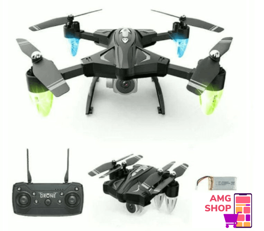 Falcon F69+ Led Super Dron 2.4 Ghz 4Ch Hd Kamera Najbolji ! -