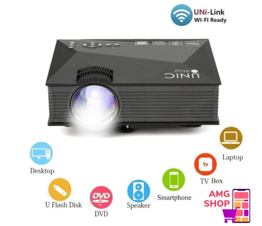 Fhd+1080P/Led/Wifi Unic 46+ Super Projektor Najbolji ! -