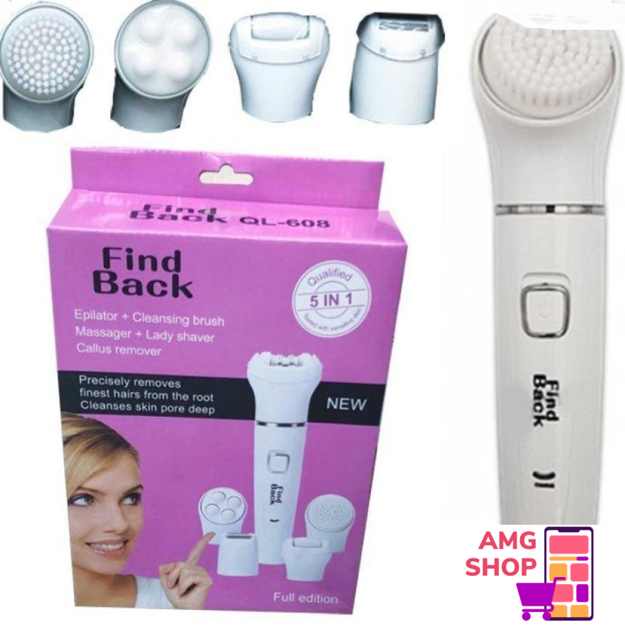 Find Back Epilator 5In1 -