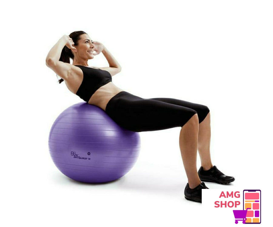 Fitness Lopta Za Vebanje - 65Cm Gym Ball