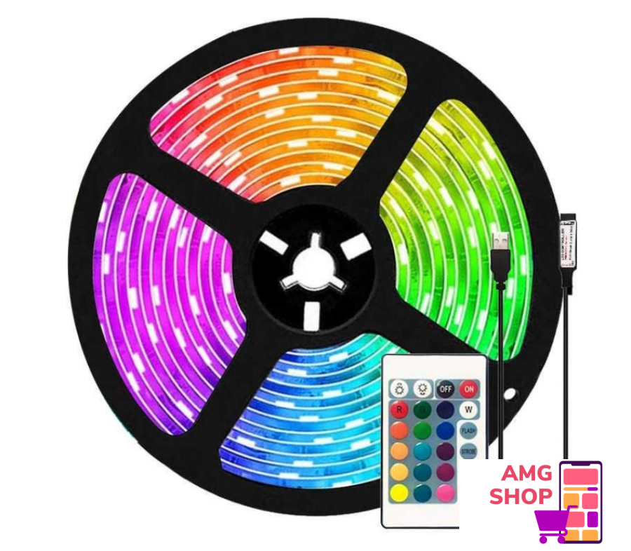 Full Led Rgb Tv Traka Sa Daljinskim ! -