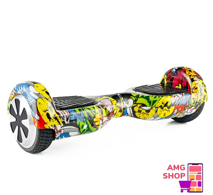 Hoverboard 6.5 Inca Elektricni Skejt Vise Dezena -