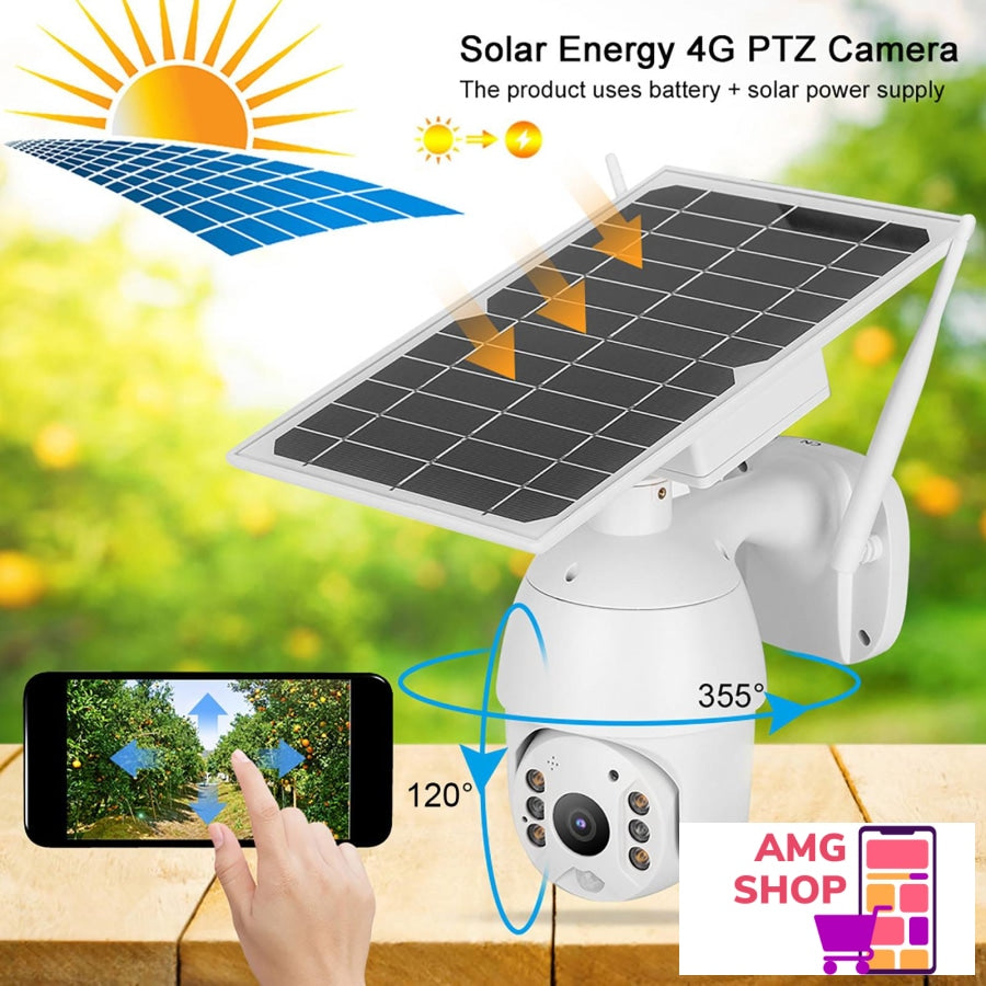 Inteligentna Solarna Kamera Sa Upozorenjem -