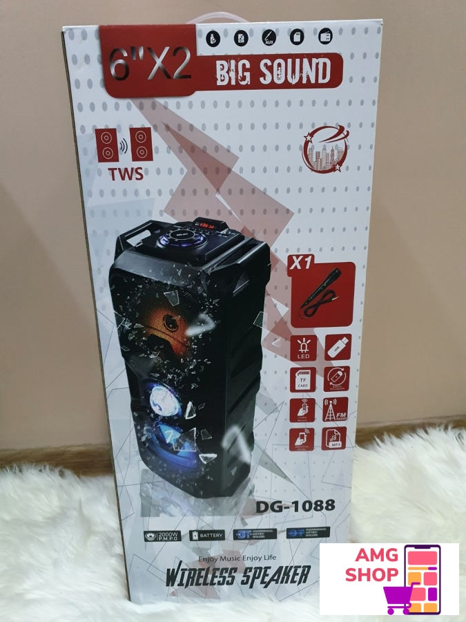 Karaoke Bluetooth Zvucnik Dg-1088 Sa Mikrofonom -