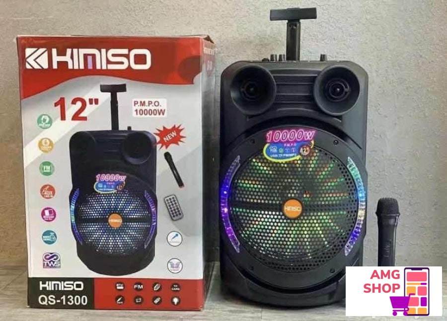 Karaoke Zvucnik Sa Bezicnim Mikrofonom Kimiso Qs1300 -
