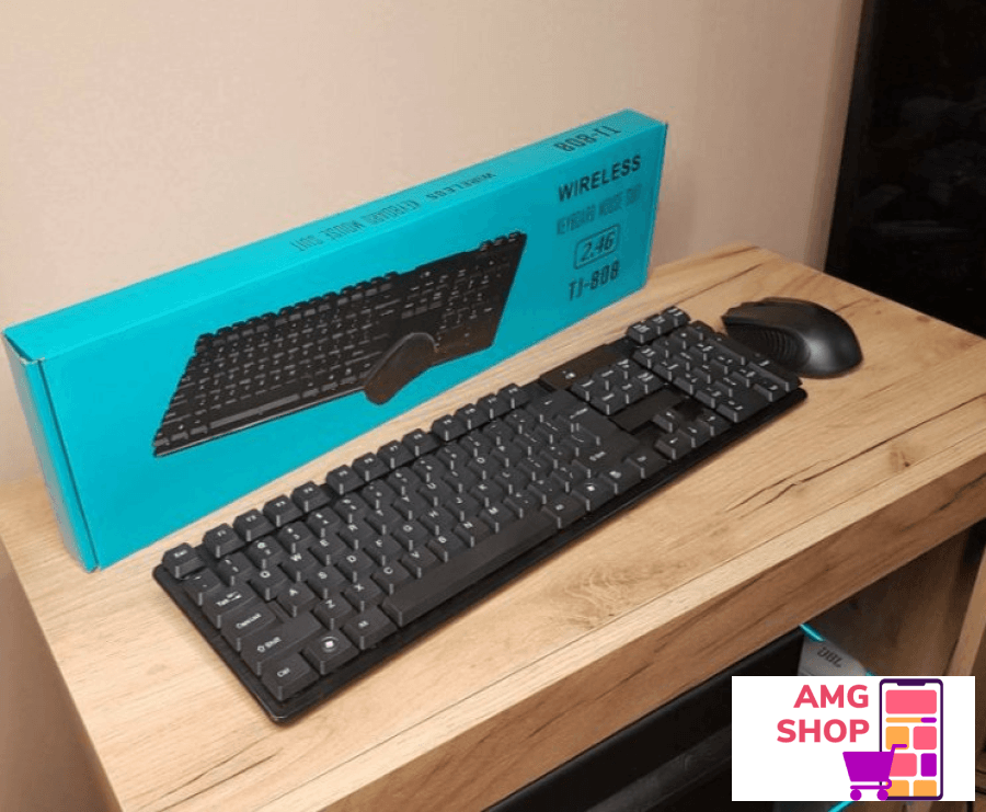 Kvalitetna Bezicna Tastatura + Mis - Wireless