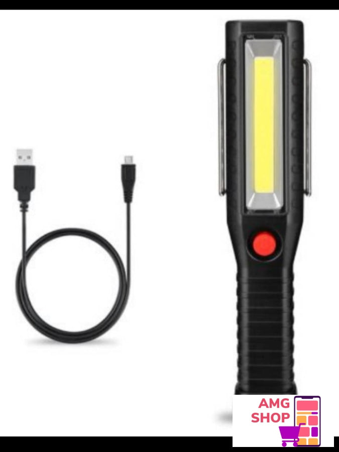 Lampa Sa Magnetom Punjiva Na Usb Kabal / Zl-879 -