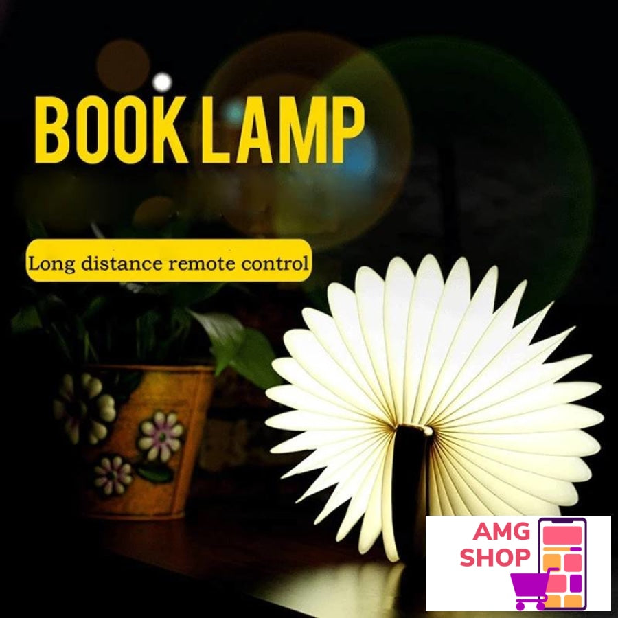 Lampa U Obliku Knjige -
