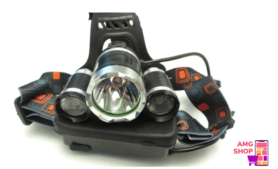 Lampa Za Glavu Sa Tri Led Diode-Lampa Glavu-Lampa -