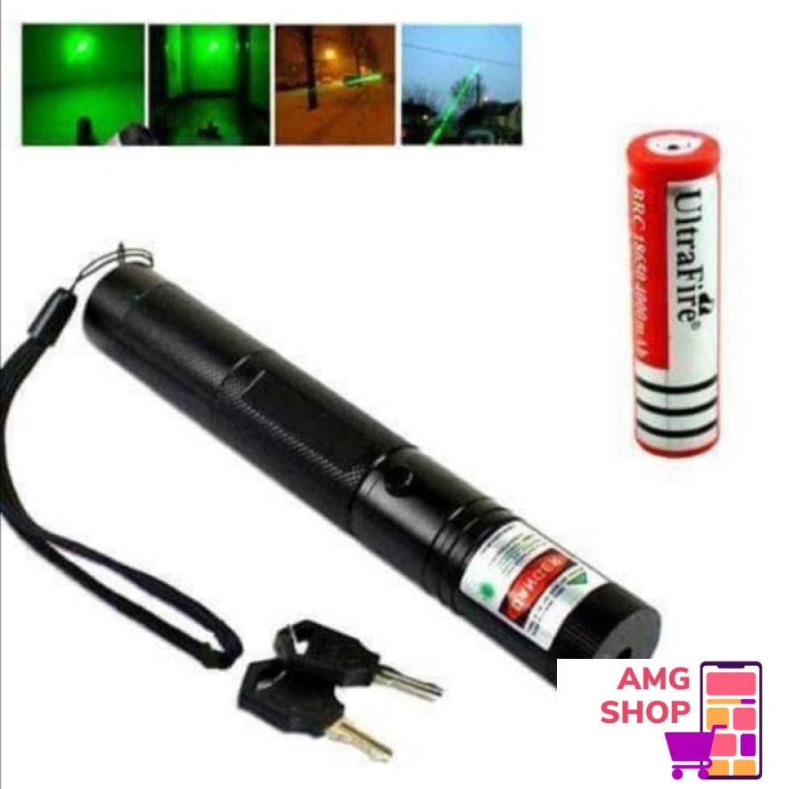 Laser Police 10000W Zeleno Svetlo -