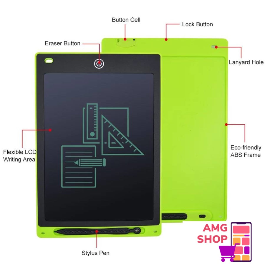 Lcd Writing Board/Pii Brii Tablet/12 -