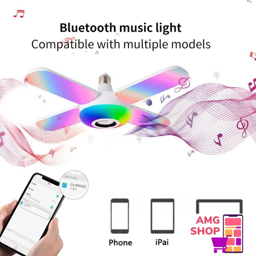 Led Bluetooth Muzika Sijalica -