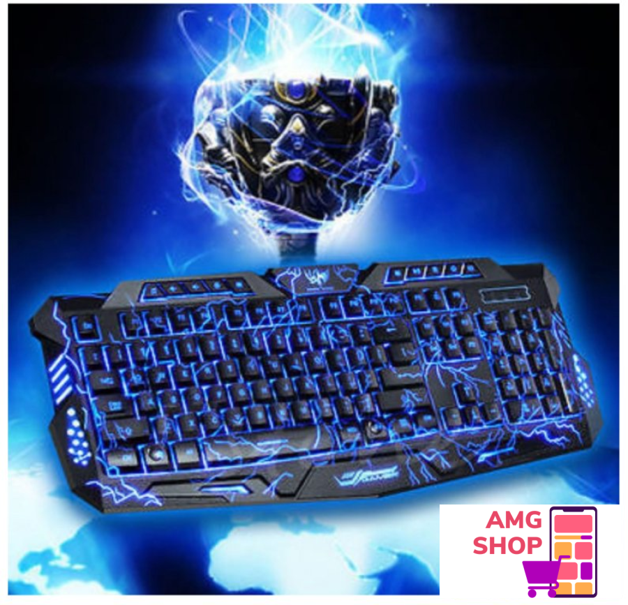 ! Led Gejmerska Tastatura 3 Boje Gaming Keyboard -