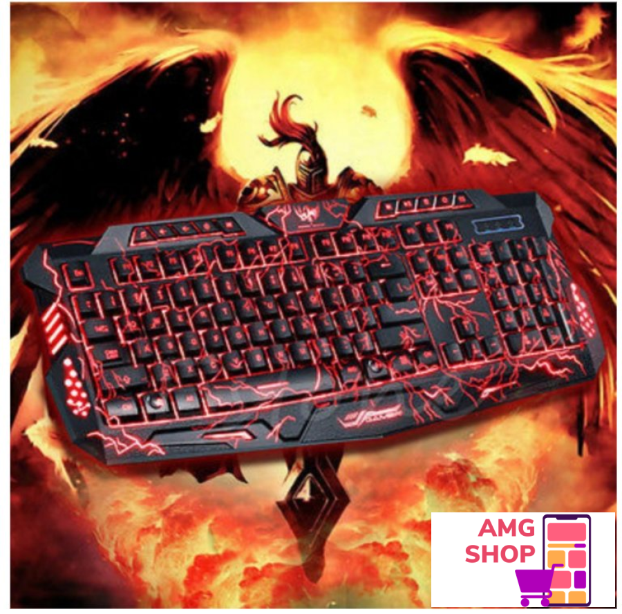! Led Gejmerska Tastatura 3 Boje Gaming Keyboard -