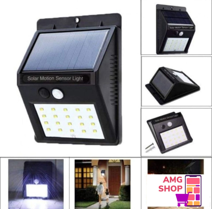 Led Reflektor Na Solarno Punjenje 20 Sijalica -