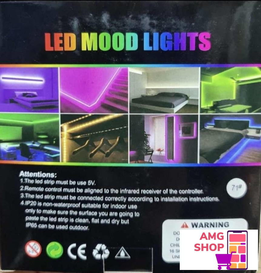 Led Rgb Traka Na Usb 3M - Kontrolisanje Preko Aplikacije