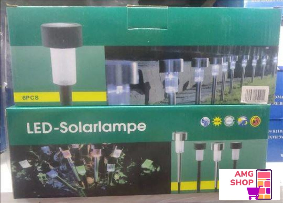 Led Solarna Lampa Rasveta Set Od 6 Komada -