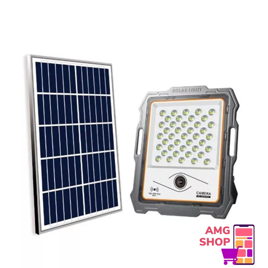 Led Solarni Reflektor 100W + Ip Kamera 1080P- -