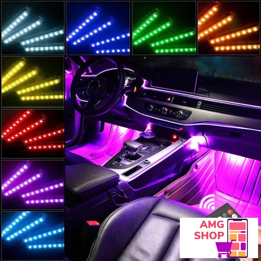 Led Traka Za Auto Svetko Ambijent -