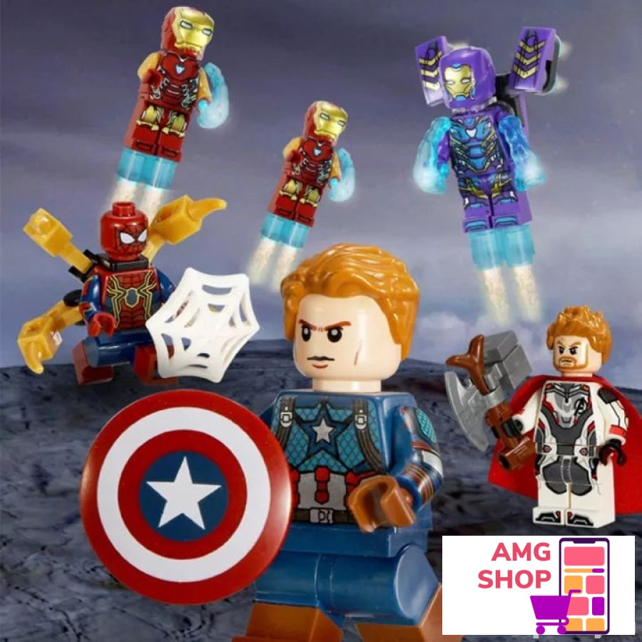 Lego Avengers 906 Delova Tajna Baza -