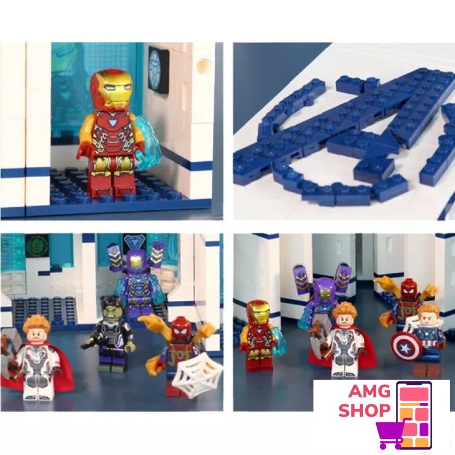 Lego Avengers 906 Delova Tajna Baza -