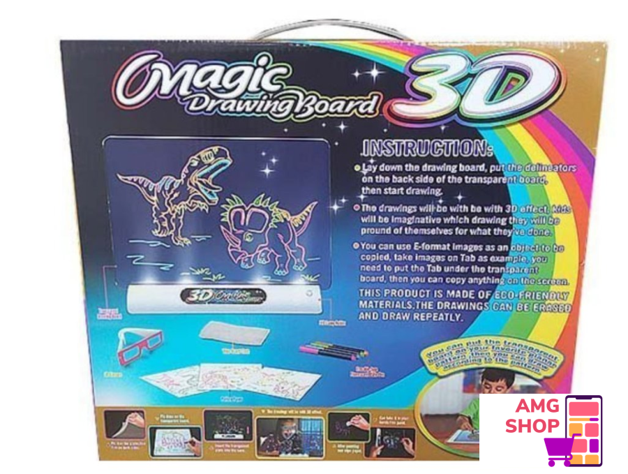 Magic - Magicna 3D Tabla Za Crtanje Samo Kod Nas !