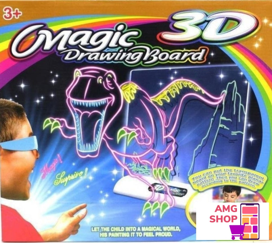 Magicni 3D Crtez - Magic Drawing Board