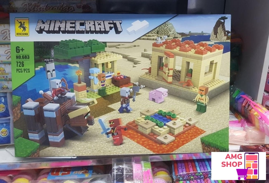 Minecraft Kocke-Veliko Pakovanje 726 Kockica -