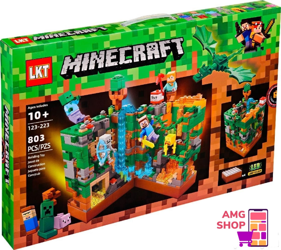 Minecraft Lego Dzungla 803 Delova Sa Led Lampom -