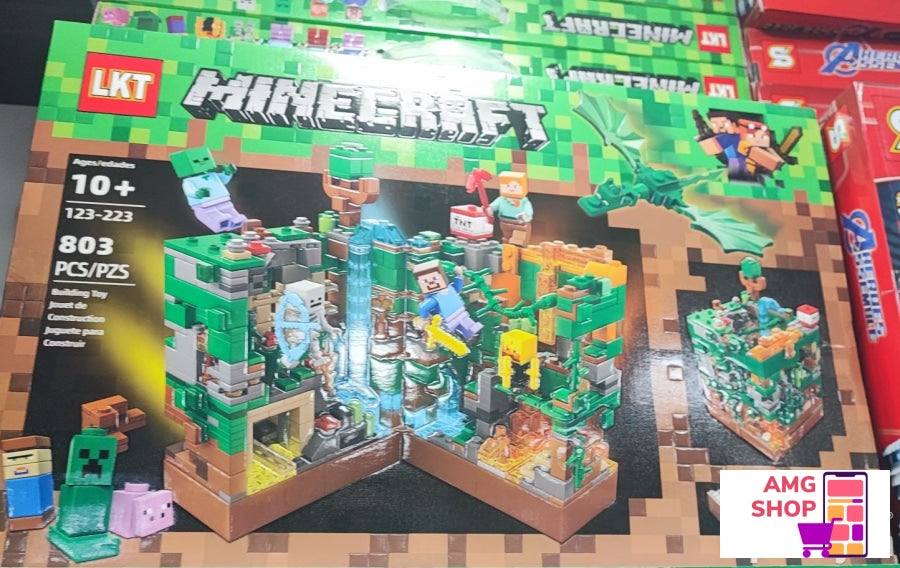 Minecraft Lego Dzungla 803 Delova Sa Led Lampom -