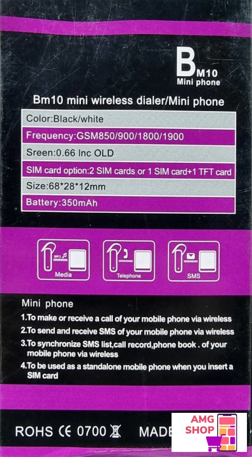 Mini Nokia Bm10 -