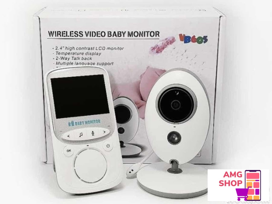 Monitor Za Bebe Video Nadzor Bebi Kamera 2 4- Lcd -