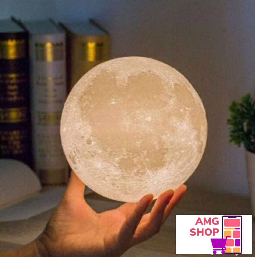 Moon Lamp -Mesec Lampa 16 Rgb Boja -