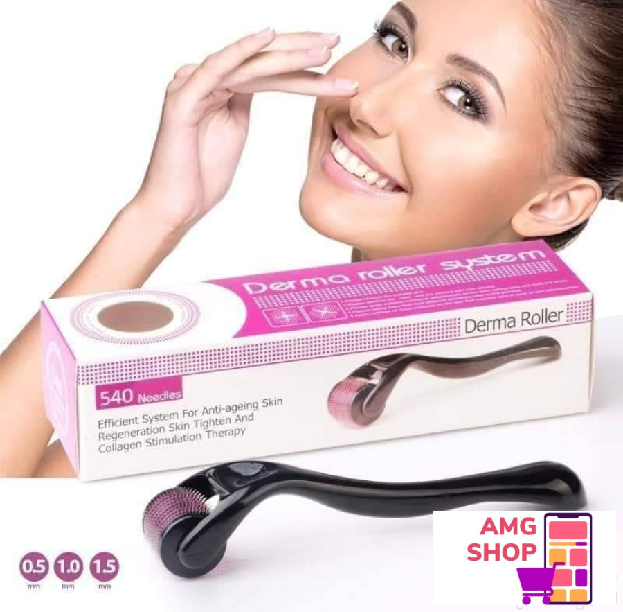 Najbolja Anti Age Nega Derma Roller Sa 540 Iglica -