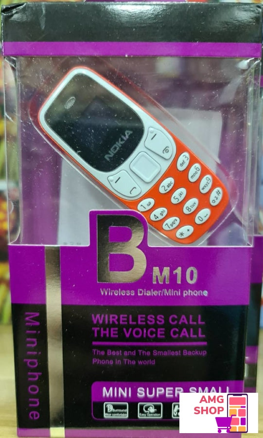 Najmanji Telefon Na Svetu Bm10 -