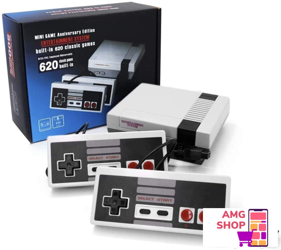 Nintendo Konzola Sa 620 Retro Igrica + 2 Dojstika 8Bit -