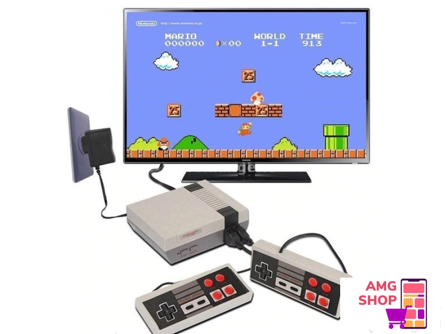 Nintendo Konzola Sa 620 Retro Igrica + 2 Dojstika 8Bit -