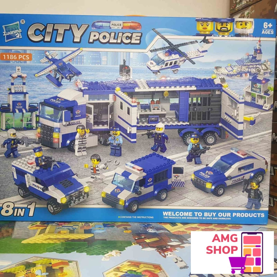 Ogroman Policijski Set 8In1 -