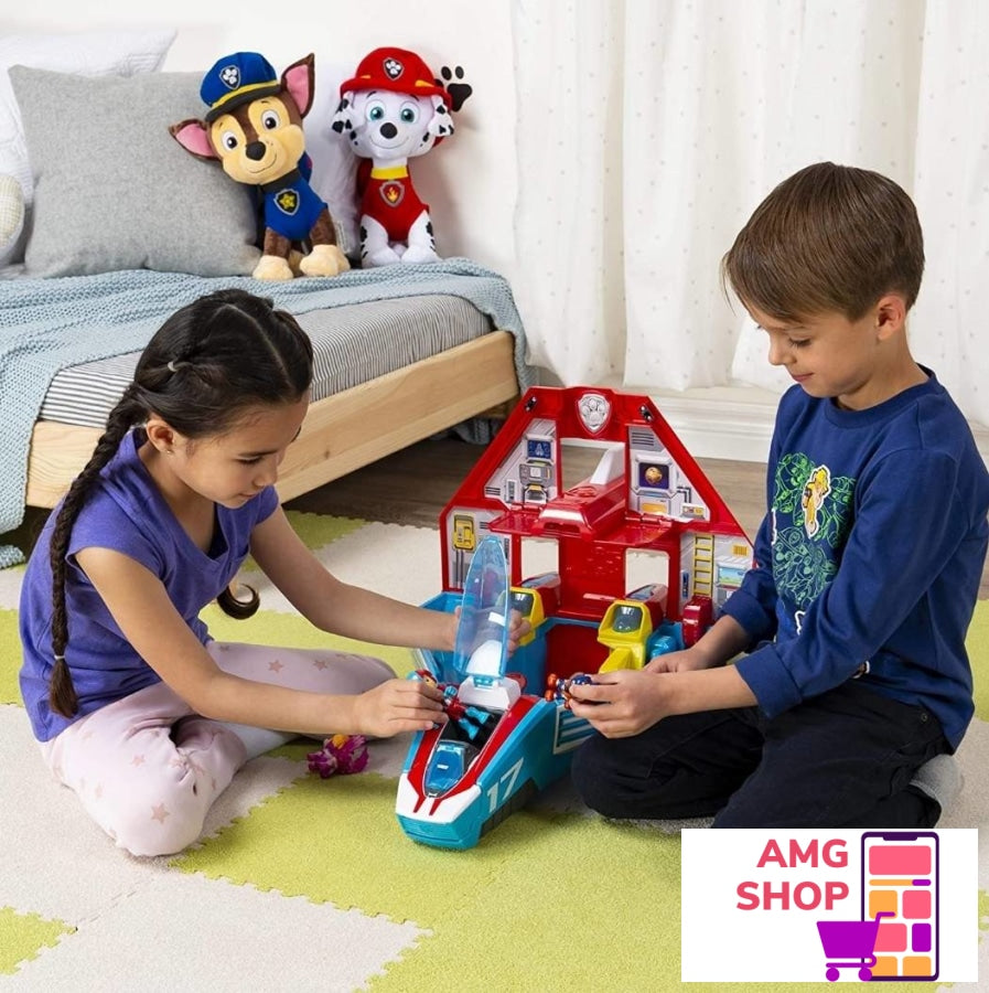 Patrolne Sape Avion 2In1 - Paw Patrol Mlaznjak Veliki Set