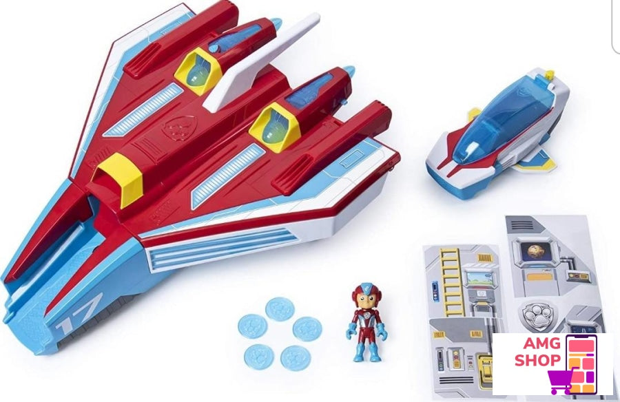 Patrolne Sape Avion 2In1 - Paw Patrol Mlaznjak Veliki Set