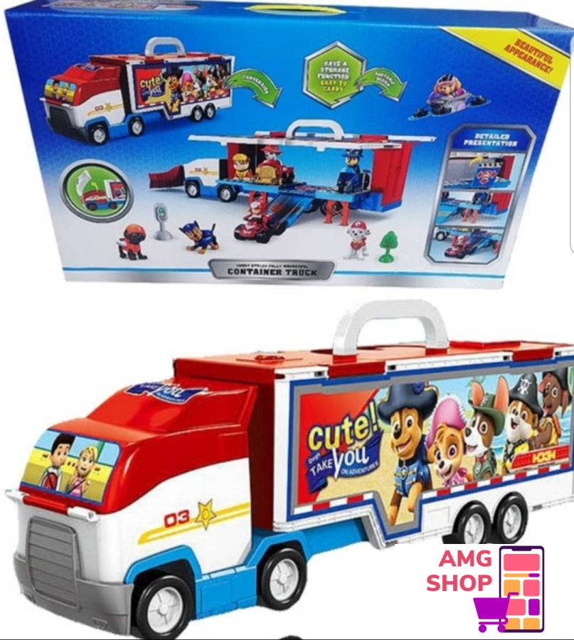 Patrolne Sape Kamper - Kamion Paw Patrol