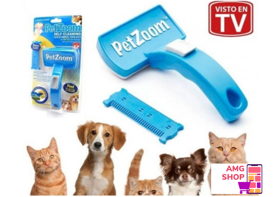 ! Pet Zoom Specijalna Cetka + Trr Za Mace I Kuce -